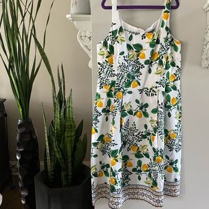 Lemon print dress